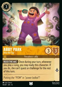 Abby Park - Over the Top #14 · Disney Lorcana