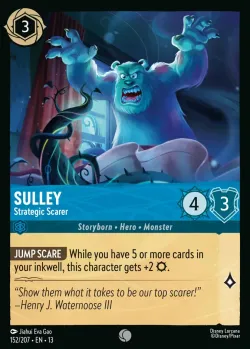 Sulley - Strategic Scarer #152 · Disney Lorcana