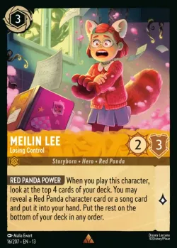 Meilin Lee - Losing Control #16 · Disney Lorcana