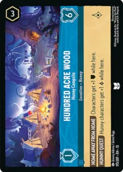 Hundred Acre Wood - Hunny Campsite #175 · Disney Lorcana