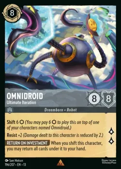 Omnidroid - Ultimate Iteration #196 · Disney Lorcana