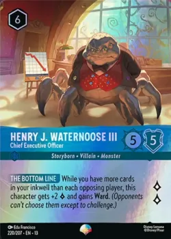 Henry J. Waternoose III - Chief Executive Officer 「13-220」「EN」