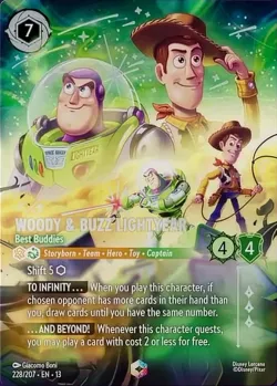 Woody & Buzz Lightyear - Best Buddies 「13-228」「EN」
