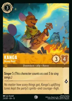 Kanga - Hunny Bard #23 · Disney Lorcana