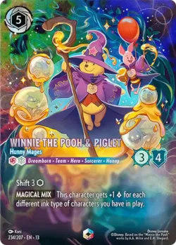 Winnie the Pooh & Piglet - Hunny Mages 「13-234」「EN」