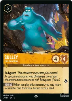 Sulley - The New Boss #24 · Disney Lorcana