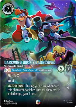 Darkwing Duck & Launchpad - St. Canard's Finest 「13-242」「EN」