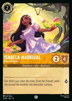 Isabela Madrigal - Kind Cultivator #3 · Disney Lorcana