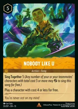 Nobody Like U #35 · Disney Lorcana