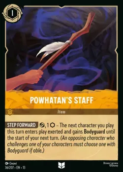 Powhatan's Staff #36 · Disney Lorcana