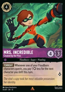 Mrs. Incredible - Created by the Vine #51 · Disney Lorcana