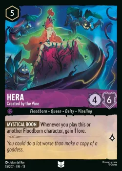 Hera - Created by the Vine #55 · Disney Lorcana