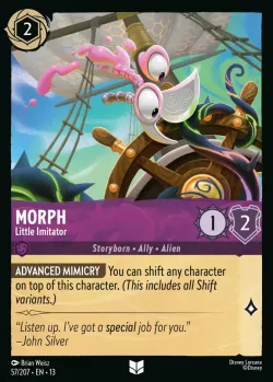 Morph - Little Imitator #57 · Disney Lorcana
