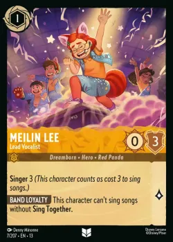 Meilin Lee - Lead Vocalist #7 · Disney Lorcana