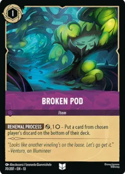 Broken Pod #70 · Disney Lorcana