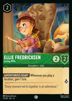 Ellie Fredricksen - Loving Wife #75 · Disney Lorcana