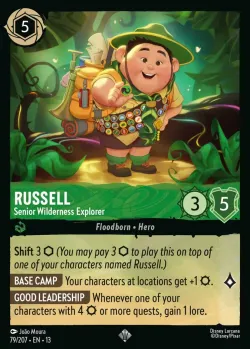 Russell - Senior Wilderness Explorer #79 · Disney Lorcana