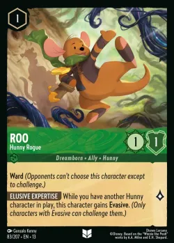 Roo - Hunny Rogue #83 · Disney Lorcana