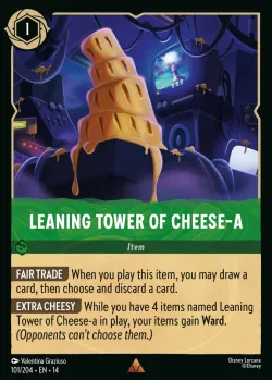 Leaning Tower of Cheese-a #101 · Disney Lorcana