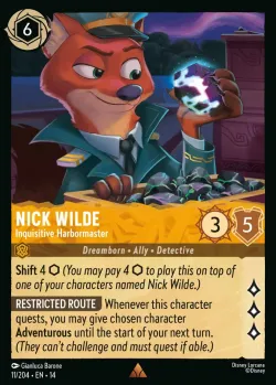 Nick Wilde - Inquisitive Harbormaster #11 · Disney Lorcana