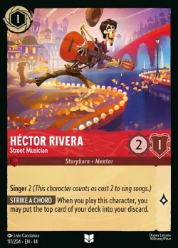 Héctor Rivera - Street Musician #117 · Disney Lorcana