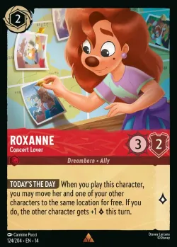 Roxanne - Concert Lover #124 · Disney Lorcana