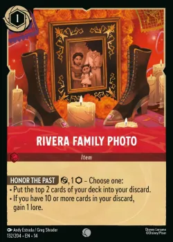 Rivera Family Photo #132 · Disney Lorcana