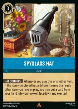 Spyglass Hat #168 · Disney Lorcana