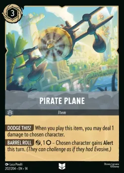 Pirate Plane #202 · Disney Lorcana