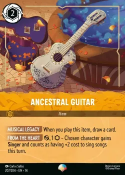 Ancestral Guitar #207 · Disney Lorcana