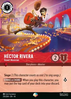 Héctor Rivera - Street Musician #215 · Disney Lorcana