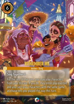 Remember Me #225 · Disney Lorcana