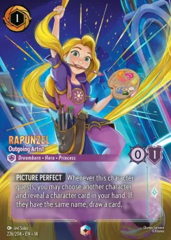 Rapunzel - Outgoing Artist #226 · Disney Lorcana