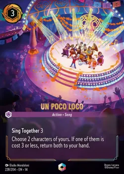 Un Poco Loco #228 · Disney Lorcana