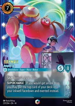 Baymax - Amped Up #237 · Disney Lorcana