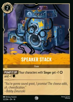 Speaker Stack #32 · Disney Lorcana