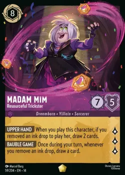 Madam Mim - Resourceful Trickster #59 · Disney Lorcana