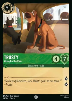 Trusty - Along for the Ride #69 · Disney Lorcana