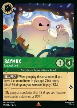 Baymax - Lab Assistant #85 · Disney Lorcana