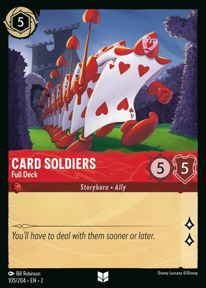 Card Soldiers - Full Deck 「2-105」「EN」