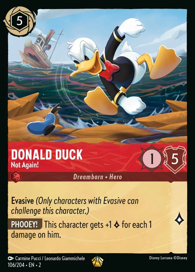 Donald Duck - Not Again! 「2-106」「EN」