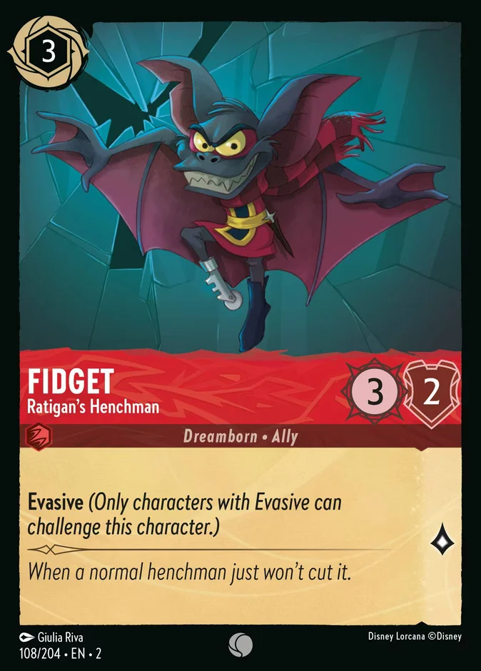 Fidget - Ratigan's Henchman 「2-108」「EN」