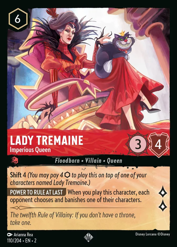 Lady Tremaine - Imperious Queen 「2-110」「EN」