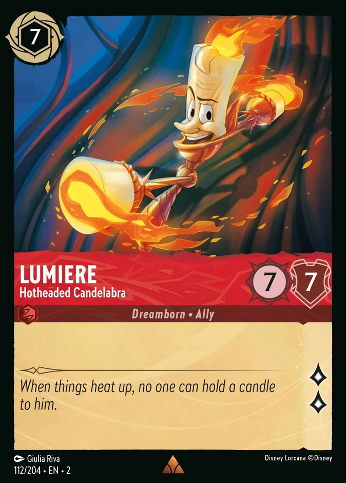 Lumiere - Hotheaded Candelabra 「2-112」「EN」