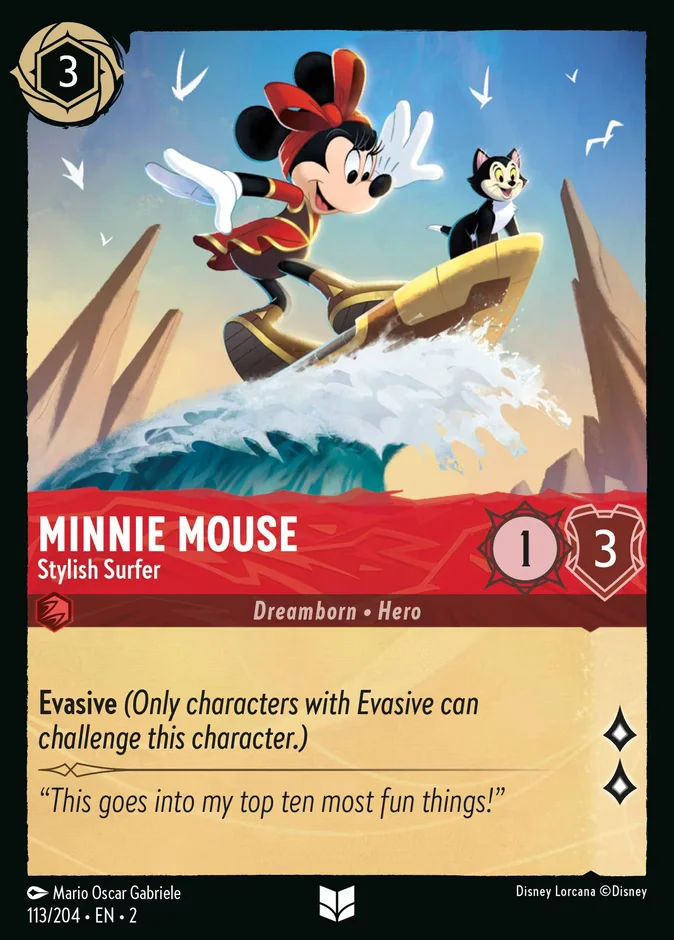 Minnie Mouse - Stylish Surfer 「2-113」「EN」