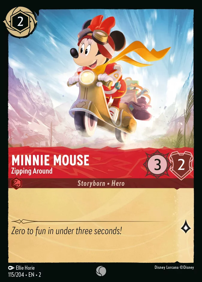 Minnie Mouse - Zipping Around 「2-115」「EN」