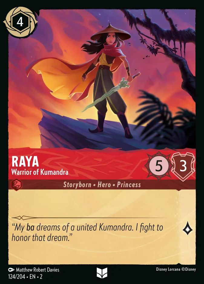 Raya - Warrior of Kumandra 「2-124」「EN」