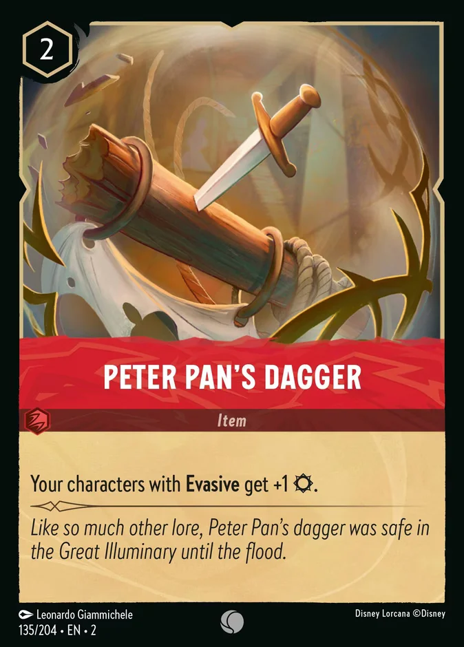 Peter Pan's Dagger 「2-135」「EN」