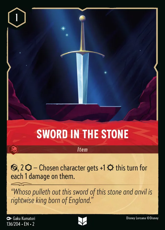 Sword in the Stone 「2-136」「EN」