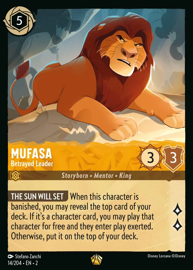 Mufasa - Betrayed Leader 「2-14」「EN」